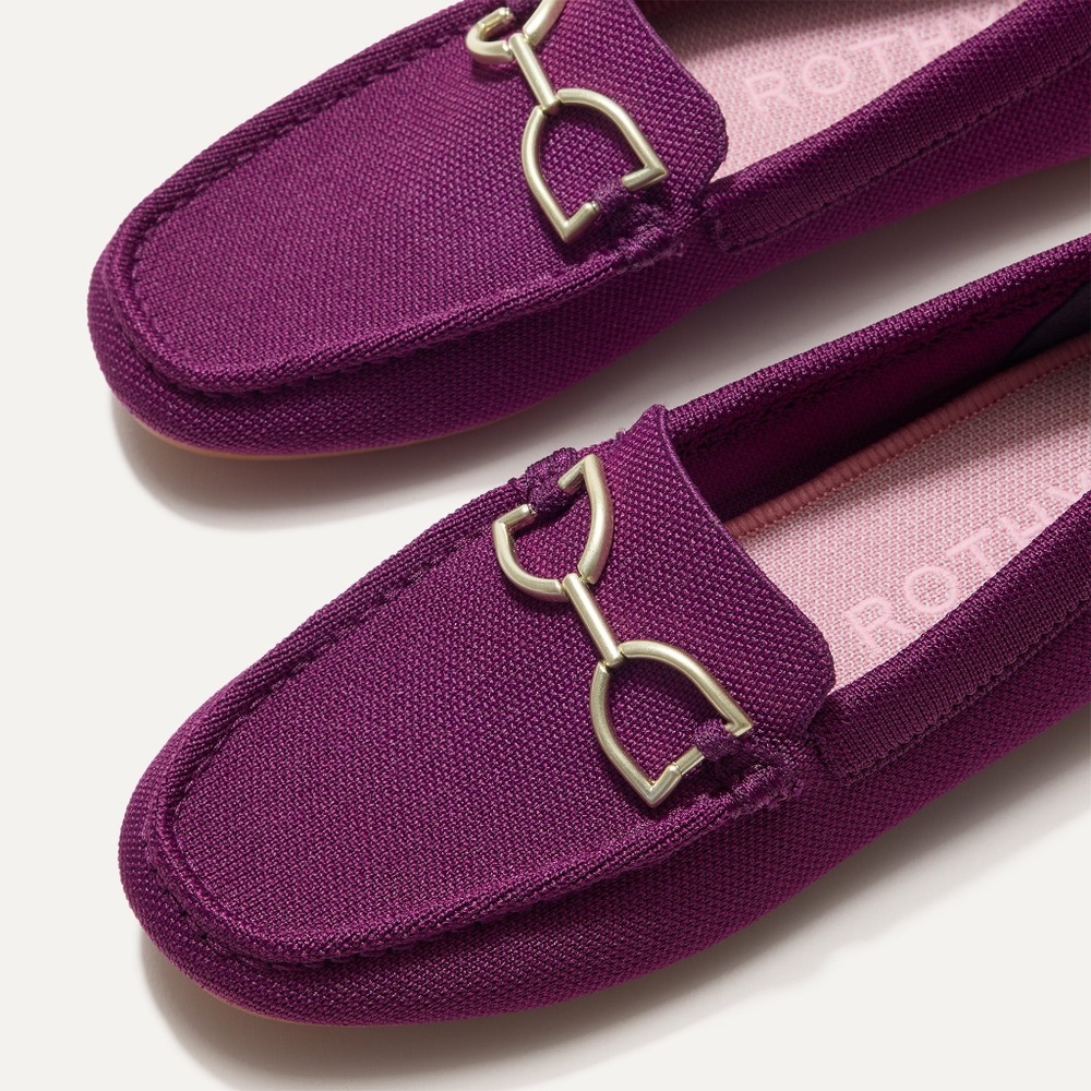 Rothy's The Double Bit Driver - Purple Sapphire Size 7.5 - Picture 2 of 3